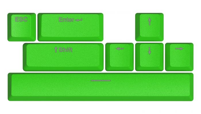 Набір кейкапів Hator PBT Keycaps Autograph Edition Lime Green (HTS-710)