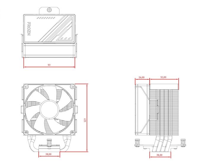 Кулер процесорний ID-Cooling Frozn A400 ARGB