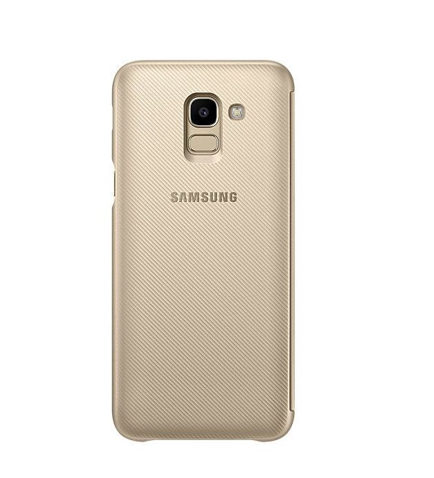 Чохол-книжка Samsung Wallet Cover для Samsung Galaxy J6 SM-J600 Gold (EF-WJ600CFEGRU)