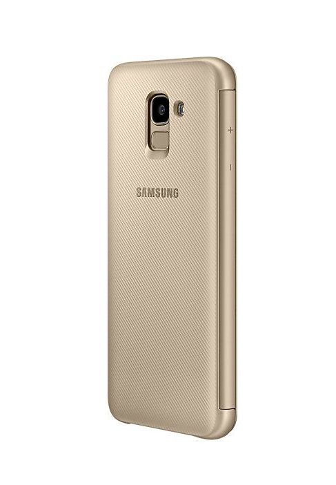 Чохол-книжка Samsung Wallet Cover для Samsung Galaxy J6 SM-J600 Gold (EF-WJ600CFEGRU)