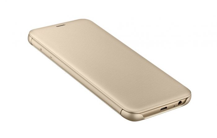 Чохол-книжка Samsung Wallet Cover для Samsung Galaxy J6 SM-J600 Gold (EF-WJ600CFEGRU)