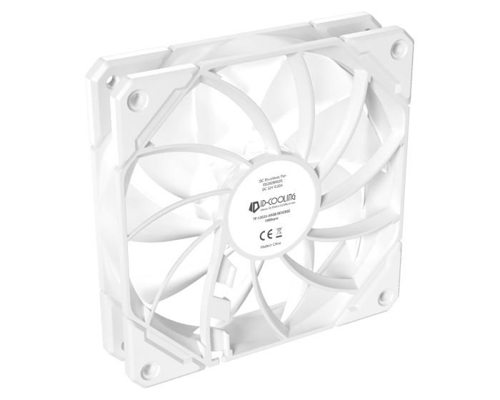 Вентилятор ID-Cooling TF-12025-Pro ARGB Reverse White