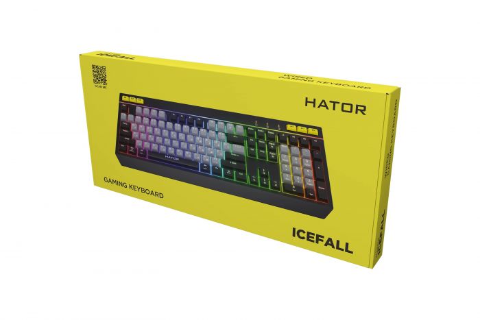 Клавіатура Hator Icefall Black (HTK401UA)