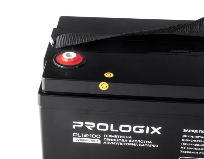 Акумуляторна батарея Prologix 12V 100AH (PL12-100) AGM