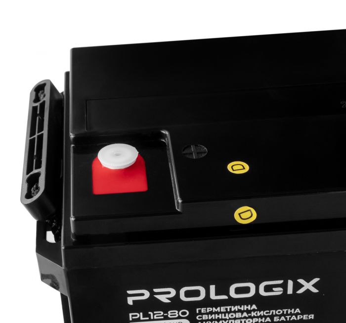 Акумуляторна батарея Prologix 12V 80AH (PL12-80) AGM