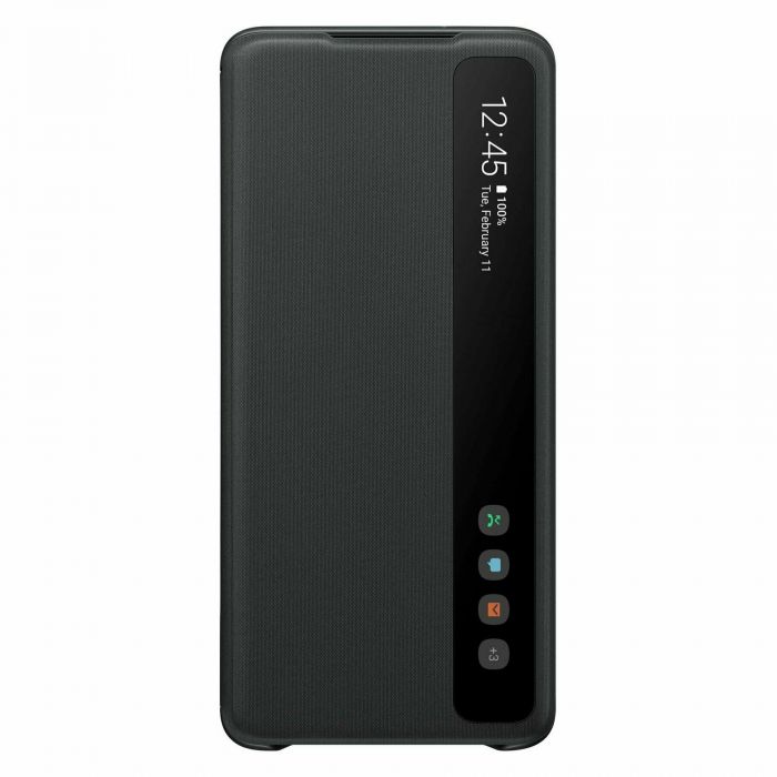 Чохол-книжка Samsung Clear View Cover для Samsung Galaxy S20+ SM-G985 Black (EF-ZG985CBEGRU)