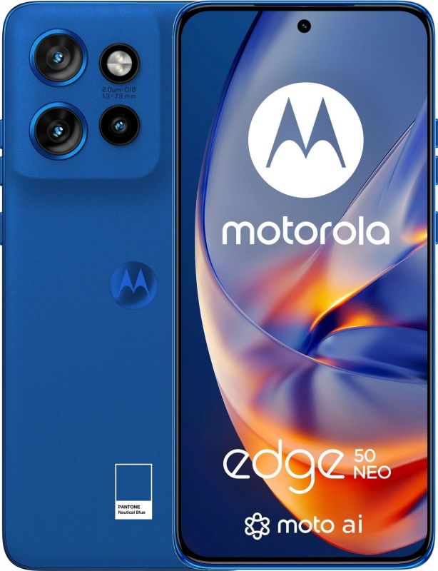 Смартфон Motorola Moto Edge 50 Neo 8/256GB Nautical Blue (PB310053RS)