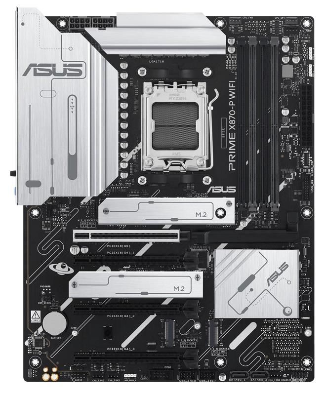 Материнська плата Asus Prime X870-P WiFi Socket AM5