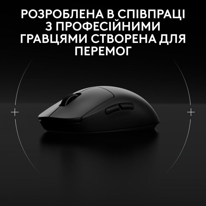 Миша бездротова Logitech G Pro 2 Lightspeed Black (910-007295)