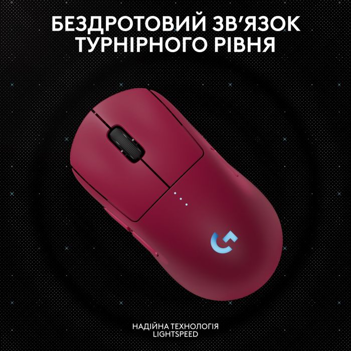 Миша бездротова Logitech G Pro 2 Lightspeed Pink (910-007309)