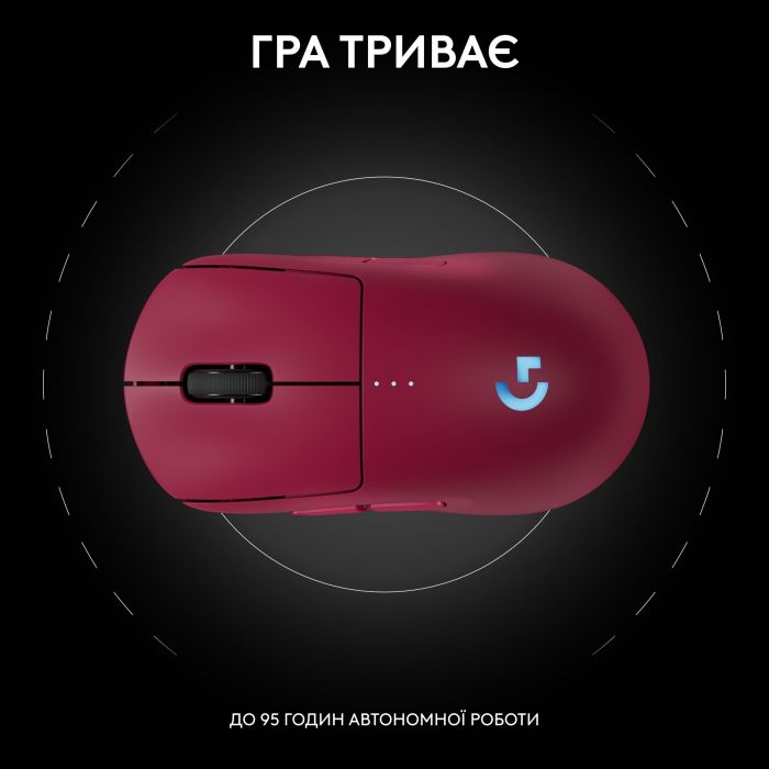 Миша бездротова Logitech G Pro 2 Lightspeed Pink (910-007309)