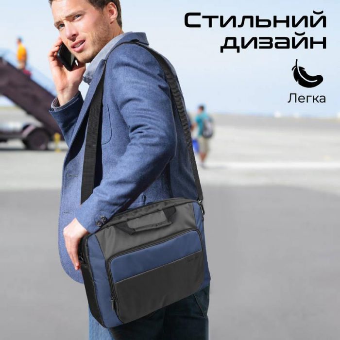 Сумка для ноутбука Promate Limber-MB Black