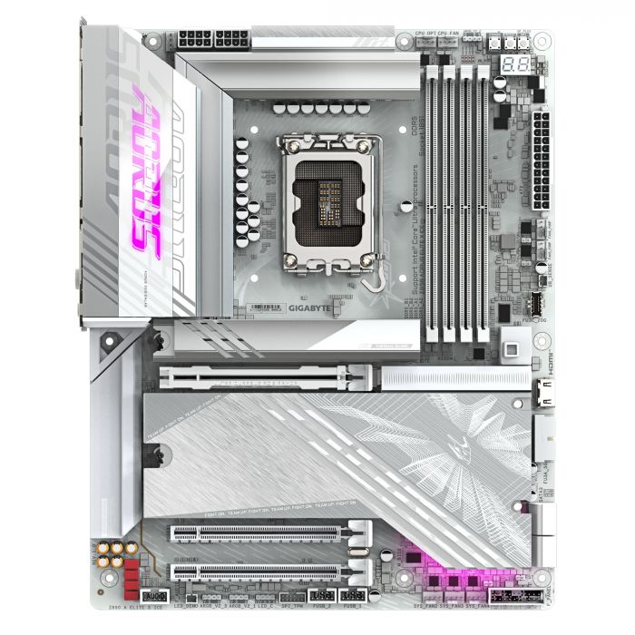 Материнська плата Gigabyte Z890 Aorus Elite X Ice Socket 1851