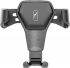 Тримач для смартфона SkyDolphin SH03 Gravity AirVent Black (SDAT-000087)