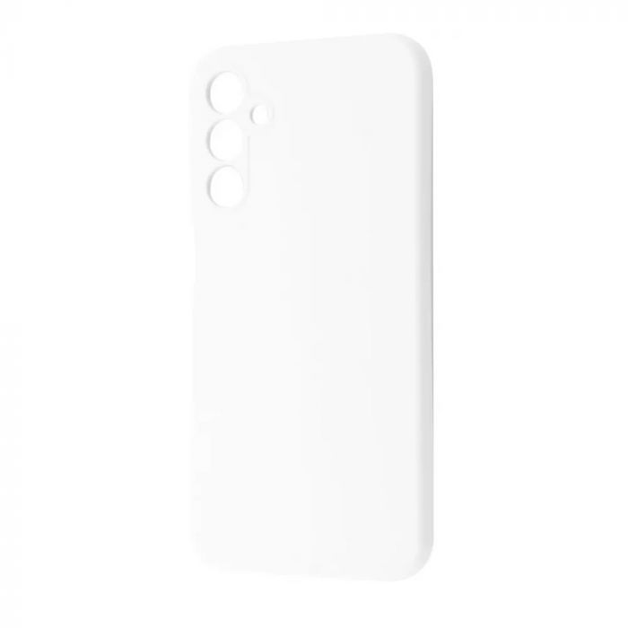 Чохол-накладка Wave Full Silicone Cover для Samsung Galaxy A15 4G SM-A155/A15 5G SM-A156 White