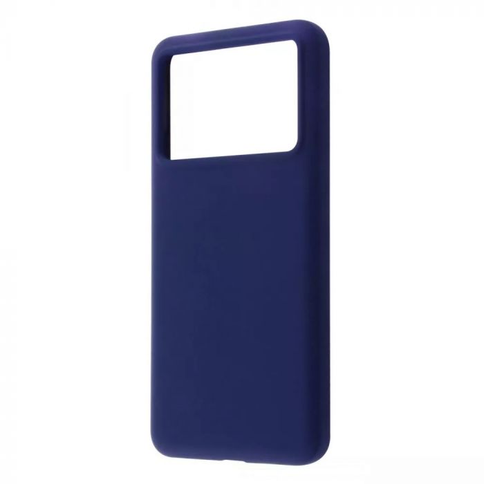 Чохол-накладка Wave Full Silicone Cover для Xiaomi Poco X6 Pro 5G Midnight Blue