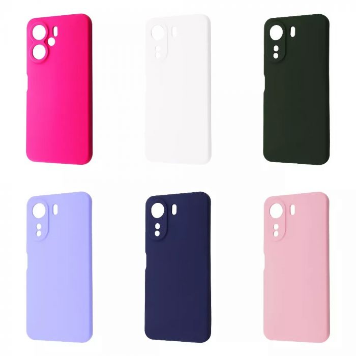 Чохол-накладка Wave Full Silicone Cover для Xiaomi Redmi 13C 4G/Poco C65 White