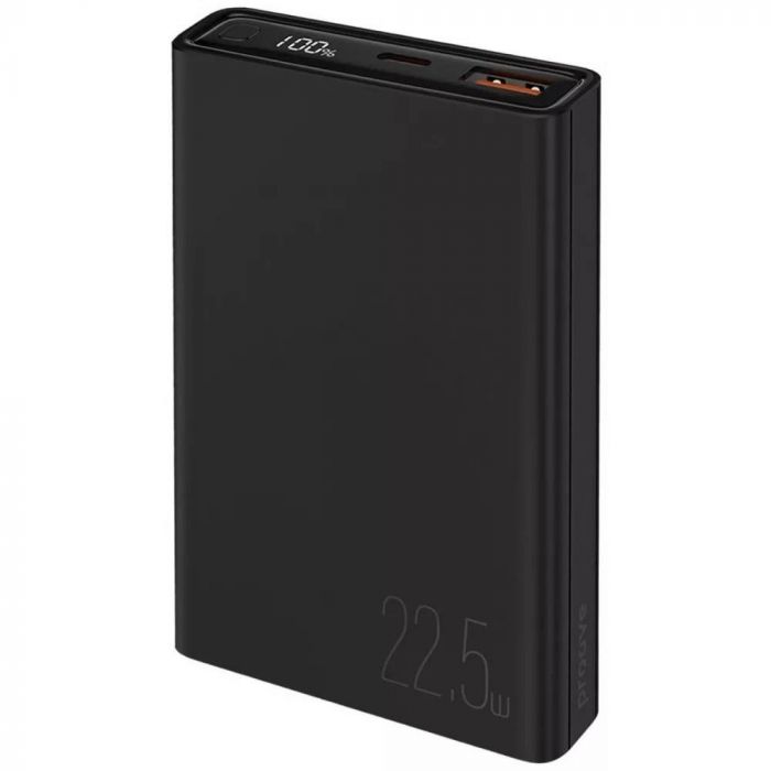 Універсальна мобільна батарея Proove Hyper Flux 22.5W 10000mAh Black (PBH120120001)