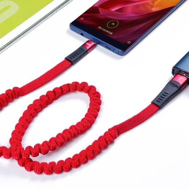 Кабель XO NB127 USB - USB Type-C (M/M), 1.2 м, Red (NB127-M-RD)