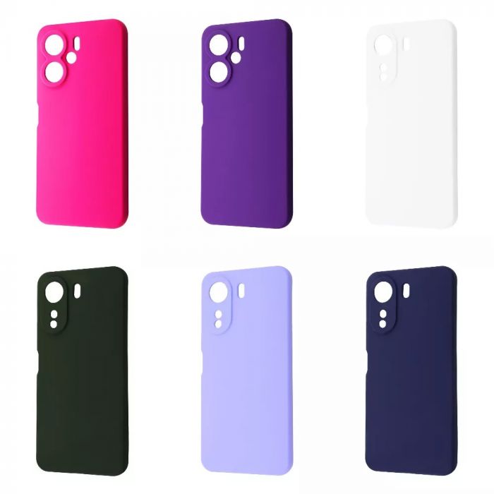 Чохол-накладка Wave Full Silicone Cover для Xiaomi Redmi 13C 4G/Poco C65 Pink