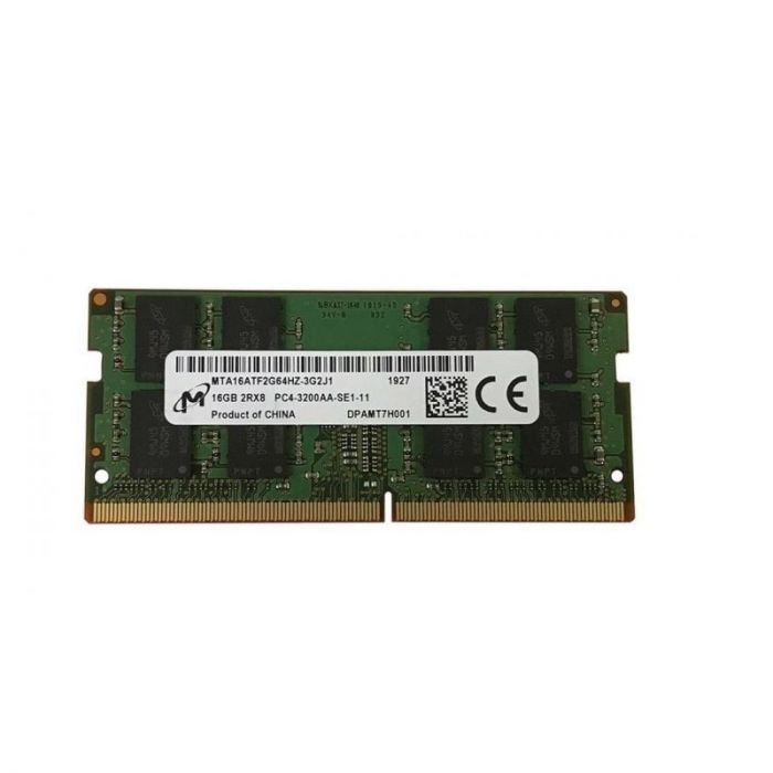 Модуль пам`ятi SO-DIMM 16GB/3200 DDR4 Micron (MTA16ATF2G64HZ-3G2J1)