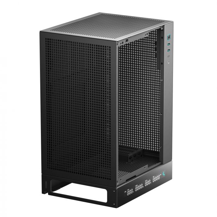 Корпус DeepCool CH170 Digital Black (R-CH170-BKNPI0D-G-1) без БЖ