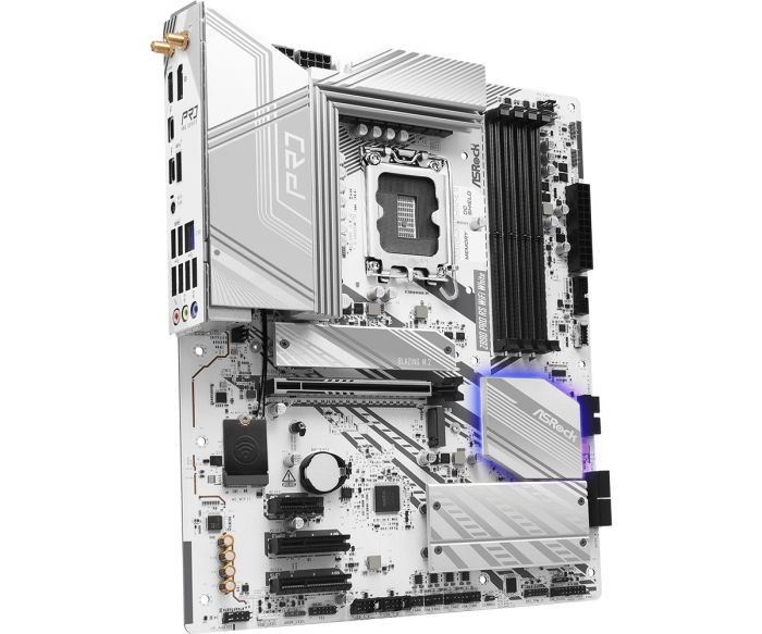 Материнська плата ASRock Z890 Pro RS WiFi White Socket 1851