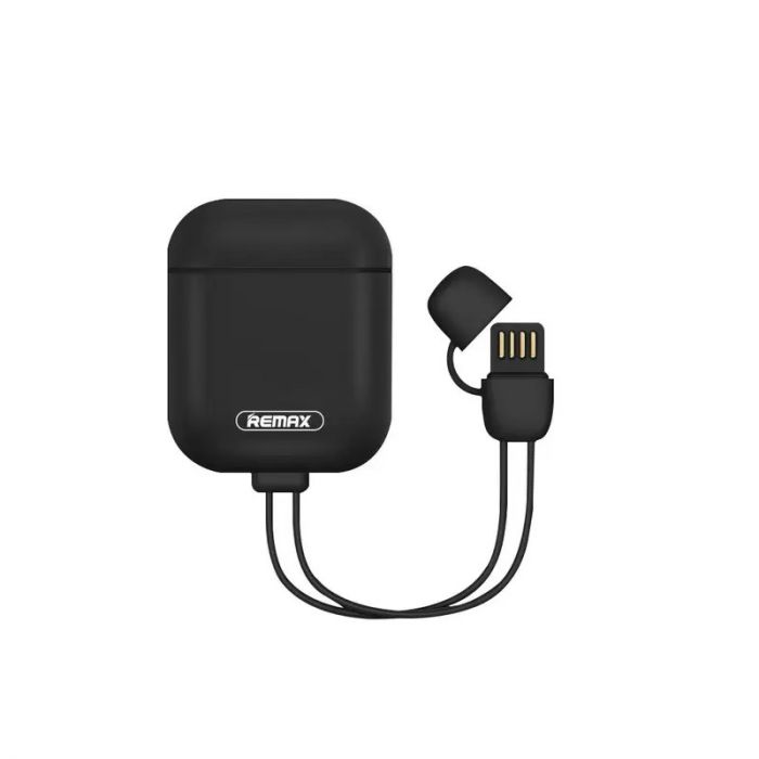 Чохол Remax RC-A6 Airpod charger для Apple AirPods Black (6954851232346)