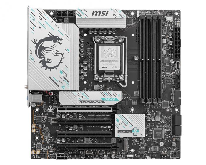 Материнська плата MSI B860M Gaming Plus WiFi Socket 1851