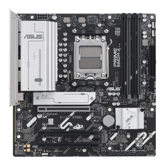 Материнська плата Asus Prime B840M-A-CSM Socket AM5