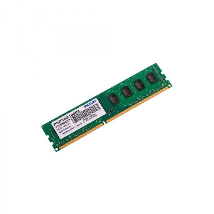 Модуль пам`ятi DDR3 4GB/1600 Patriot Signature Line (PSD34G16002)