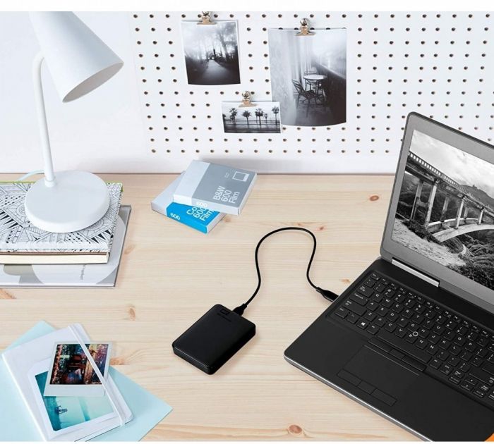 Зовнішній жорсткий диск 2.5" USB 4.0TB WD Elements Portable Black (WDBU6Y0040BBK-WESN)