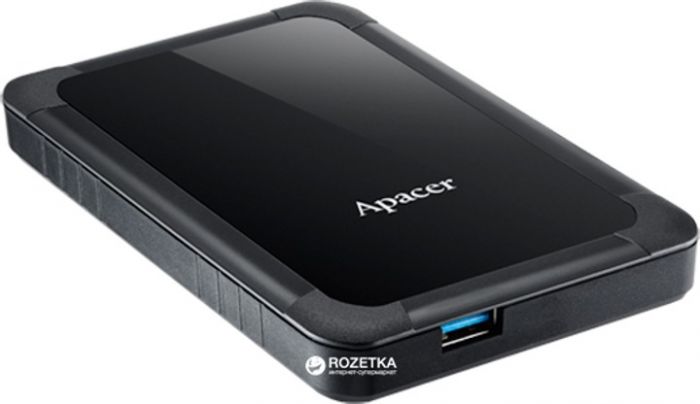 Зовнішній жорсткий диск 2.5" USB 2.0TB Apacer AC532 Black (AP2TBAC532B-1)