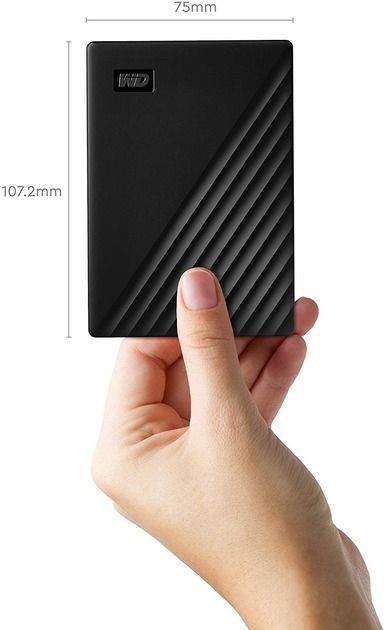 Зовнішній жорсткий диск 2.5" USB 1.0TB WD My Passport Black (WDBYVG0010BBK-WESN)