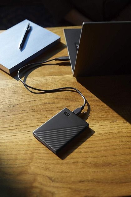 Зовнішній жорсткий диск 2.5" USB 4.0TB WD My Passport Black (WDBPKJ0040BBK-WESN)