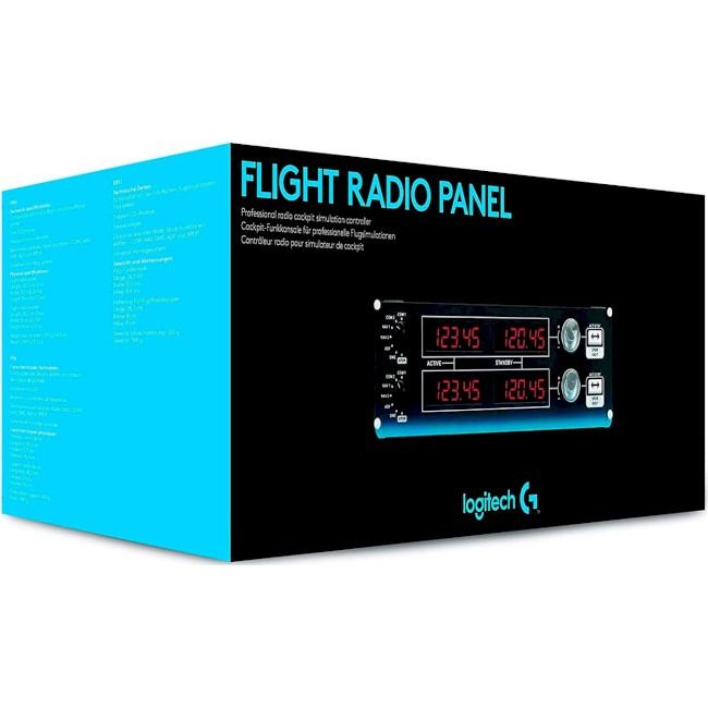 Панель радіоприладів Logitech Flight Radio Panel (945-000011)