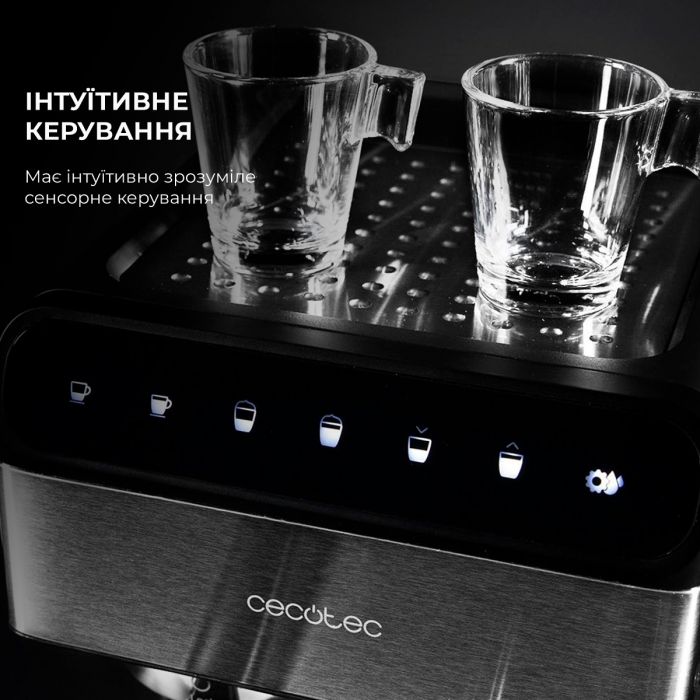 Кавоварка ріжкова Cecotec Cumbia Power Instant-ccino 20 Touch CCTC-01558 (8435484015585)