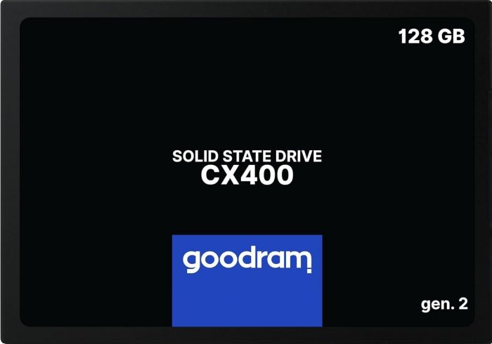 Накопичувач SSD 128GB GOODRAM CX400 Gen.2 2.5" SATAIII 3D TLC (SSDPR-CX400-128-G2)