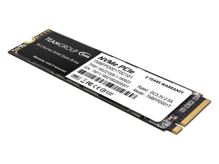 Накопичувач SSD 1TB Team MP33 Pro M.2 2280 PCIe 3.0 x4 3D TLC (TM8FPD001T0C101)