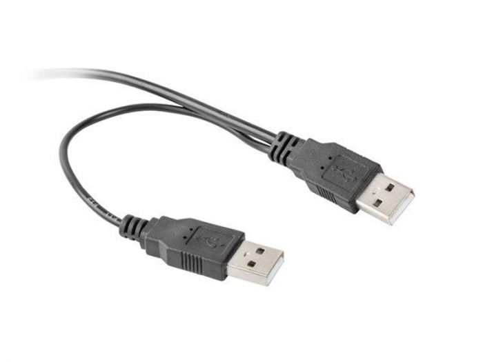 Адаптер Cablexpert USB - Slim SATA II (M/M), 0.5 м, чорний (A-USATA-01)