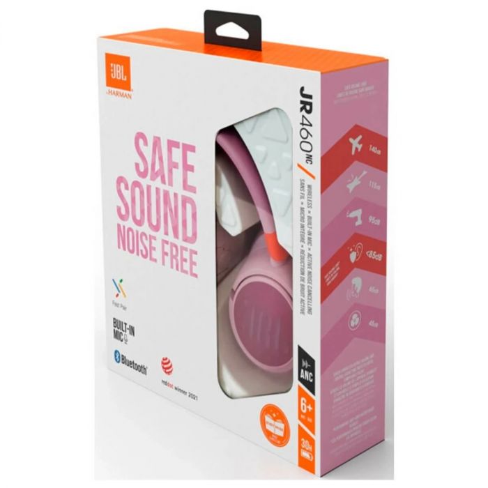 Bluetooth-гарнітура JBL JR 460 NC Pink (JBLJR460NCPIK)