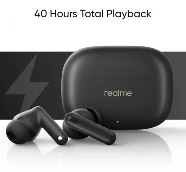 Bluetooth-гарнітура Realme Buds T300 Black EU_