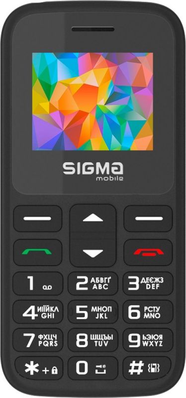 Мобільний телефон Sigma mobile Comfort 50 Hit 2020 Dual Sim Black (4827798120910)