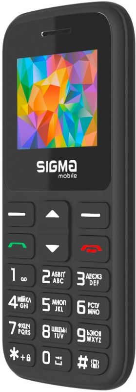 Мобільний телефон Sigma mobile Comfort 50 Hit 2020 Dual Sim Black (4827798120910)