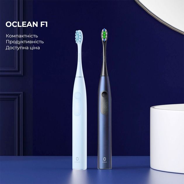 Зубна електрощітка Oclean F1 Dark Blue (Міжнародна версія) (6970810551501)