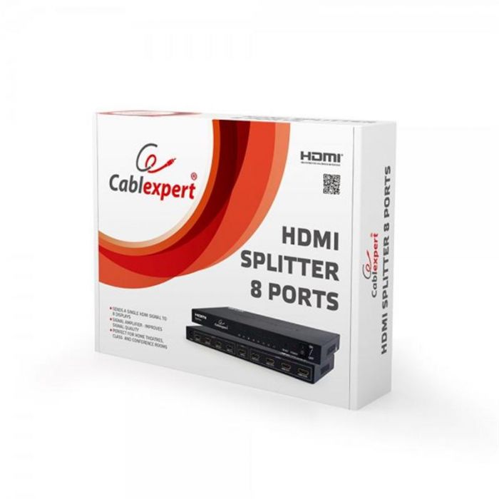 Розгалужувач HDMI-8xHDMI Cablexpert DSP-8PH4-03