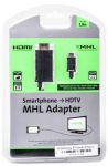 Кабель PowerPlant (KD00AS1239) microUSB-HDMI, 1.8м, Black