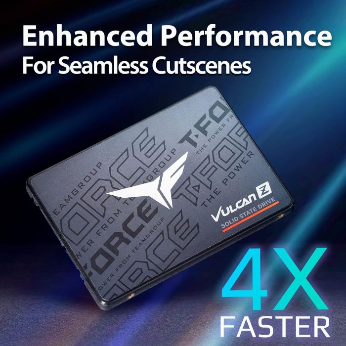 Накопичувач SSD 240GB Team Vulcan Z 2.5" SATAIII 3D TLC (T253TZ240G0C101)