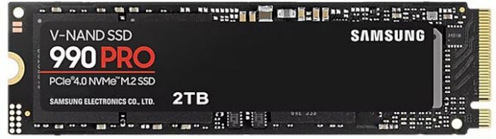 Накопичувач SSD  2ТB Samsung 990 PRO M.2 2280 PCIe 4.0 x4 NVMe V-NAND MLC (MZ-V9P2T0BW)