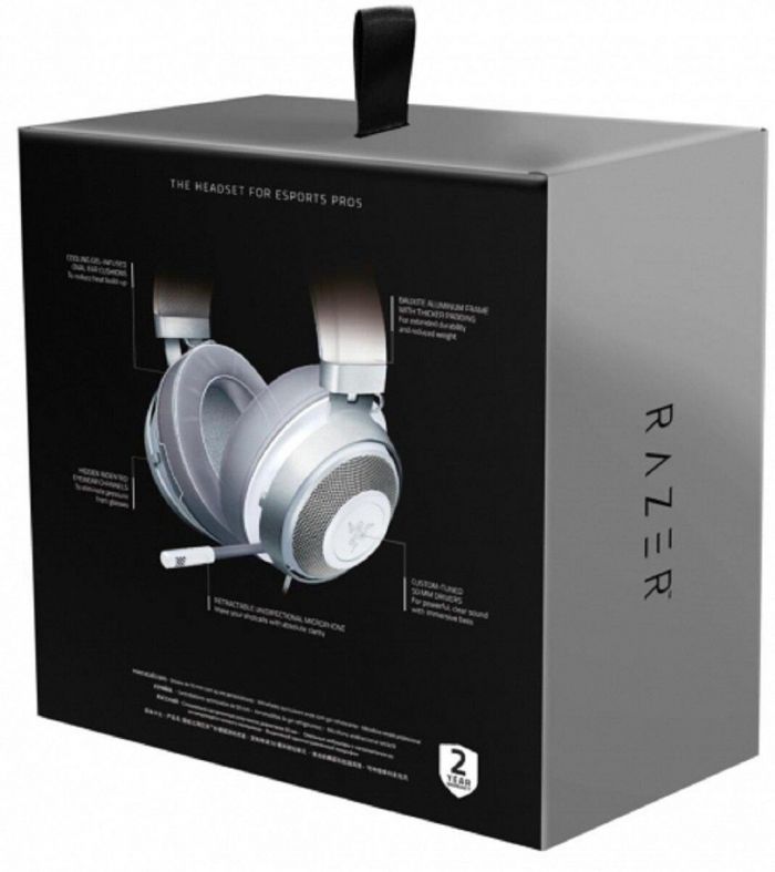 Гарнітура Razer Kraken Multi Platform Mercury Edition (RZ04-02830400-R3M1)